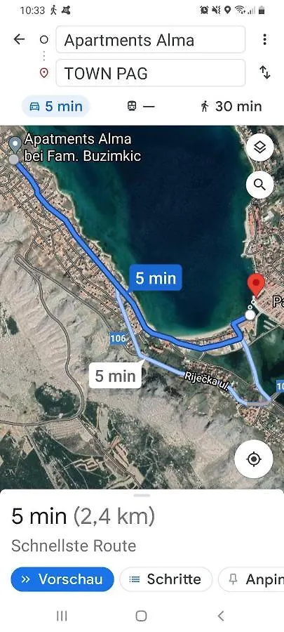 Apartments Alma Pag Island Croatia